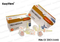 पीला एक बार में इस्तेमाल होने वाला दर्द रहित इंसुलिन पेन, 30Gx8MM इंजेक्टर पेन सुइयां