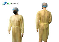 16-45gsm सुरक्षात्मक अलगाव वस्त्र एक बार में इस्तेमाल करने योग्य बहुरंगी मेडिकल ग्रेड