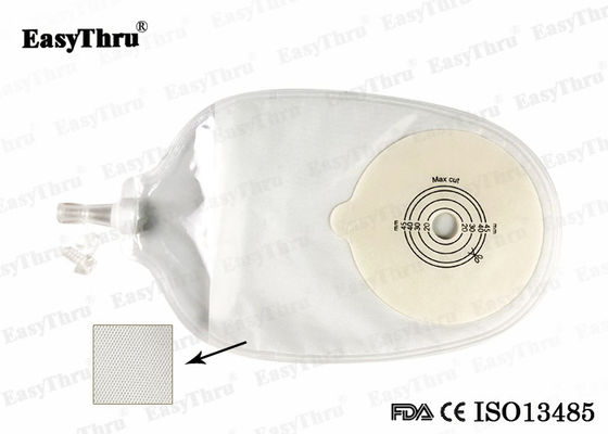 ओईएम चिपकने वाला डिस्पोजेबल ओस्टोमी बैग, पेशाब के लिए मेडिकल यूरोस्टोमी बैग